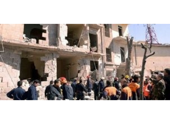 L'attentato nel quartiere cristiano di Aleppo